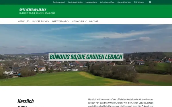 gruene-lebach.de
