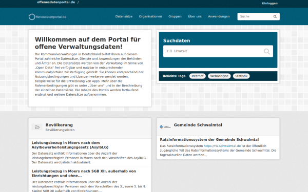 www.offenesdatenportal.de