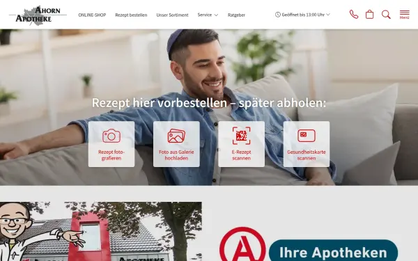 www.ahorn-apotheke-coesfeld.de