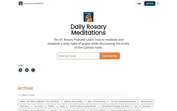 www.dailyrosarymeditations.com