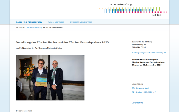 zuercherradiostiftung.ch