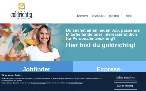 www.goldrichtig-personal.de