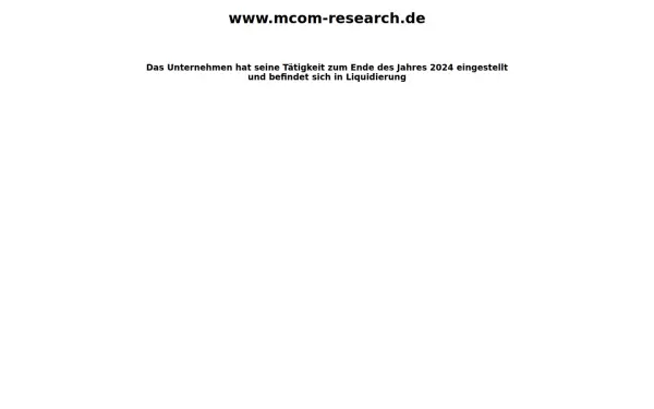 www.mcom-research.de