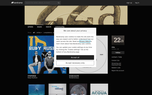 22amusic.bandcamp.com