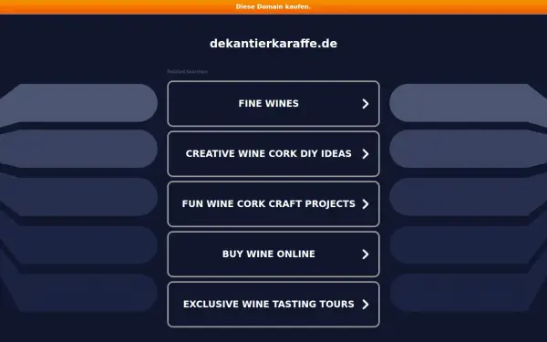dekantierkaraffe.de
