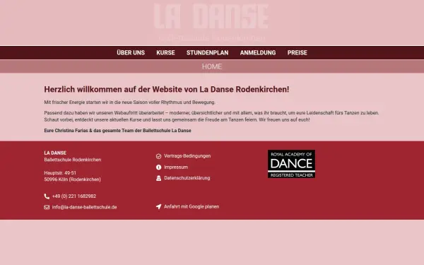 la-danse-ballettschule.de