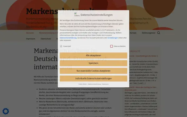 www.markenschutzwelt.de