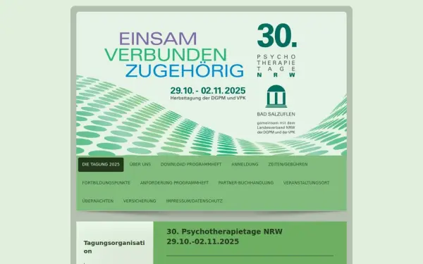www.psychotherapietage-nrw.de