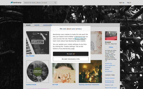 dreamt.bandcamp.com