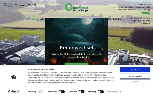 www.vw-autohaus-stuetzenberger.de