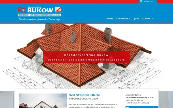 www.dachdeckerei-bukow.com