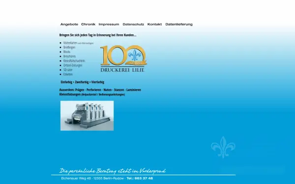 druckerei-lilie.de