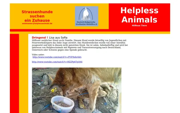 helplessanimals.de