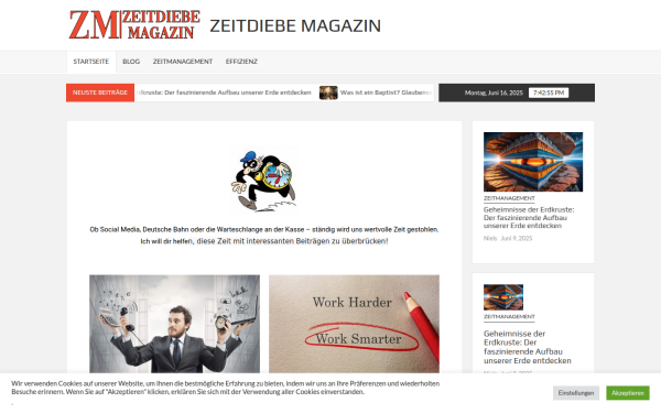 zeitdiebe-magazin.de