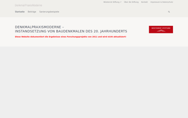 denkmalpraxismoderne.de