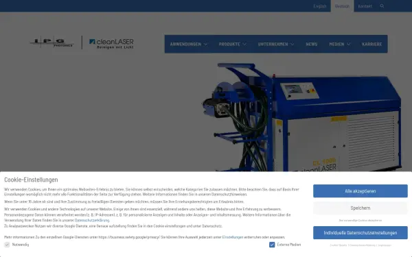 www.cleanlaser.de