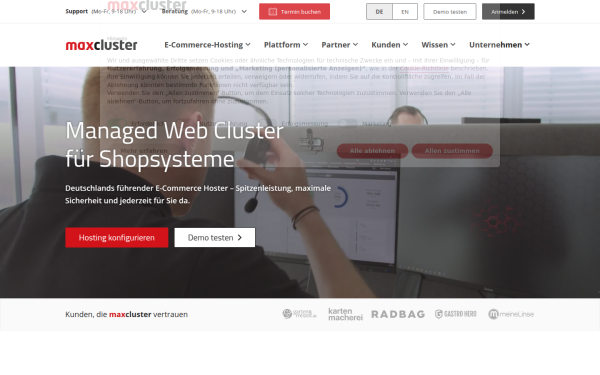 maxcluster.de