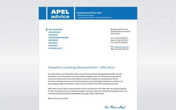 www.apel-advice.de