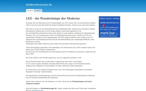 www.diewunderlampe.de