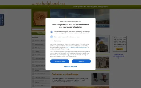 www.seetheholyland.net