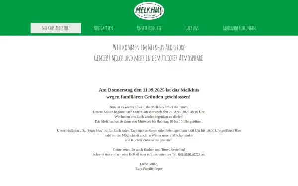 www.melkhus-ardestorf.de