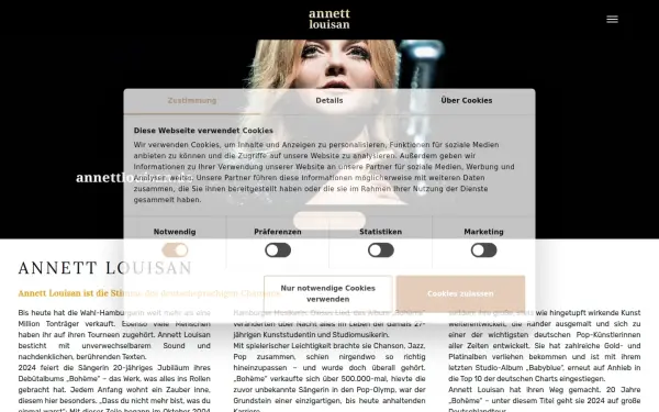 www.annettlouisan.de