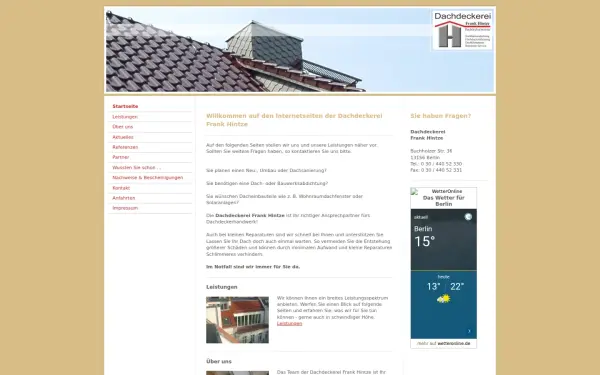 www.dachdeckerei-hintze.de