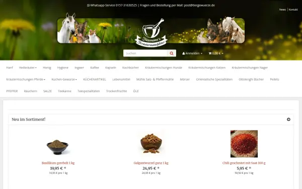 tiergewuerze.de