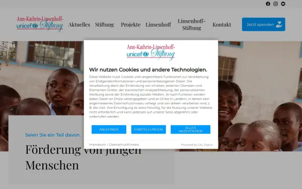 www.linsenhoff-unicef-stiftung.de