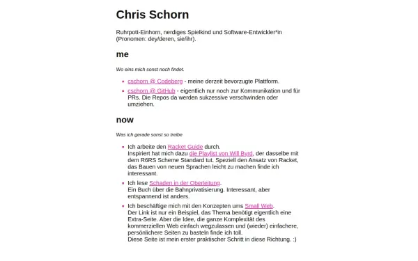 cschorn.de