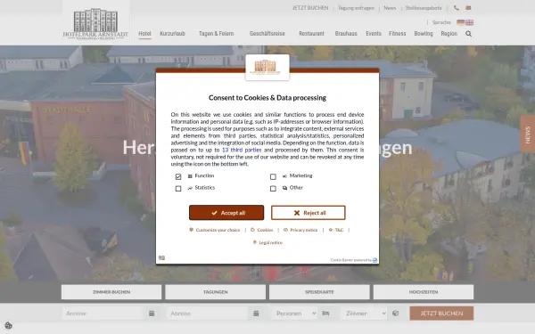 hotelpark-arnstadt.de