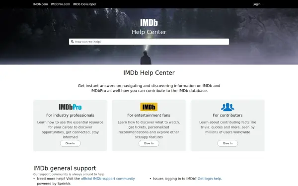 help.imdb.com