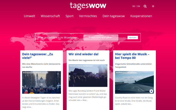 tageswow.de