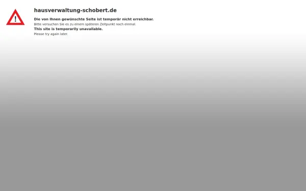 hausverwaltung-schobert.de
