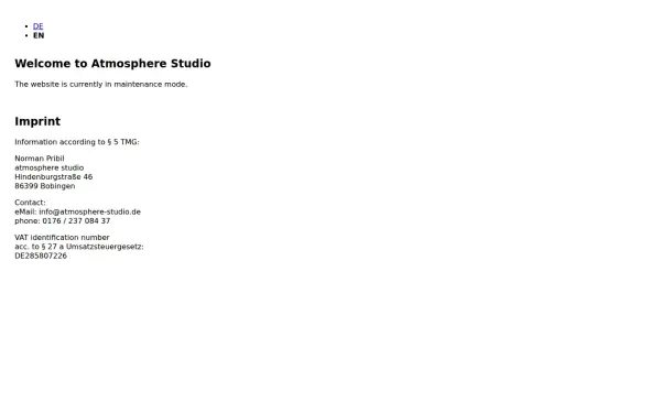 www.atmosphere-studio.de