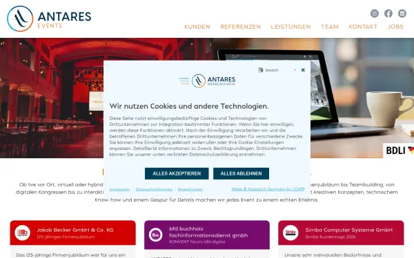 www.antares-events.de