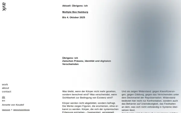 annettevonkeudell.de