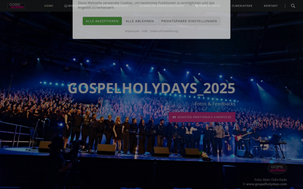 gospelholydays.com