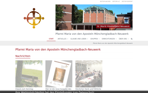 mariavondenaposteln.de