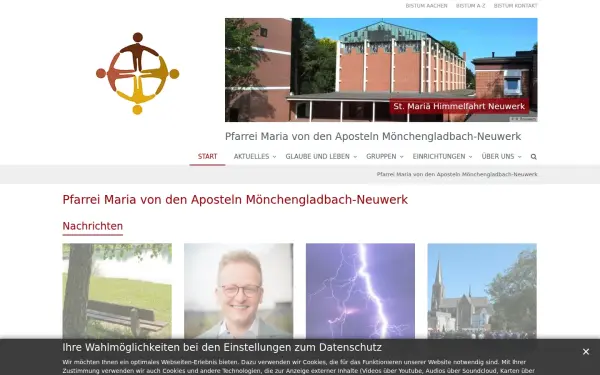 mariavondenaposteln.de