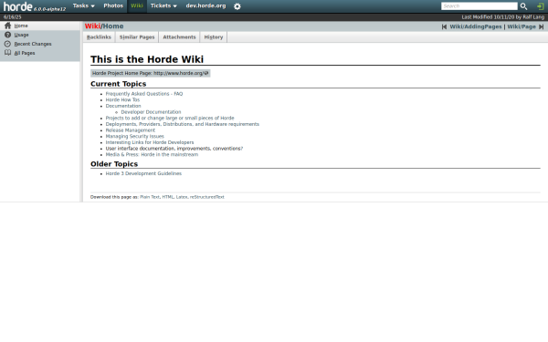 wiki.horde.org