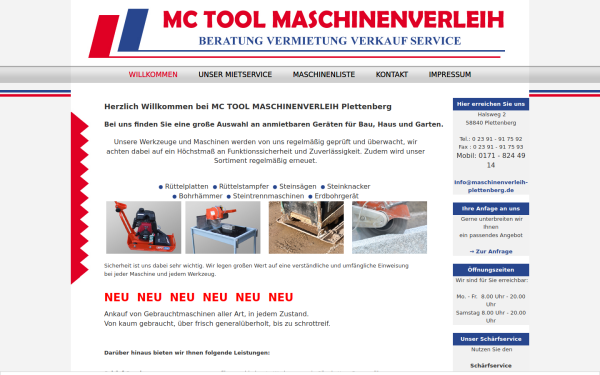 maschinenverleih-plettenberg.de