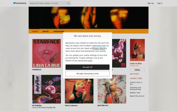 lavalarue.bandcamp.com