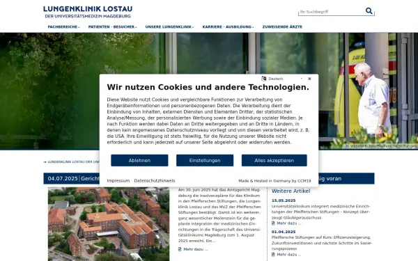 www.lungenklinik-lostau.de