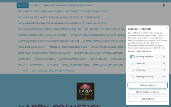 www.hardy-cosmetics.de