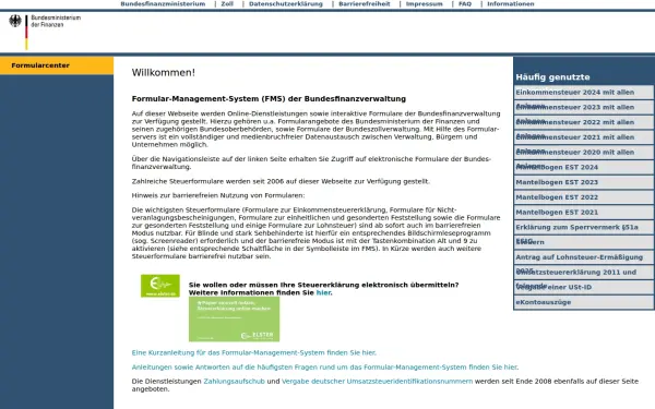 formulare-bfinv.de