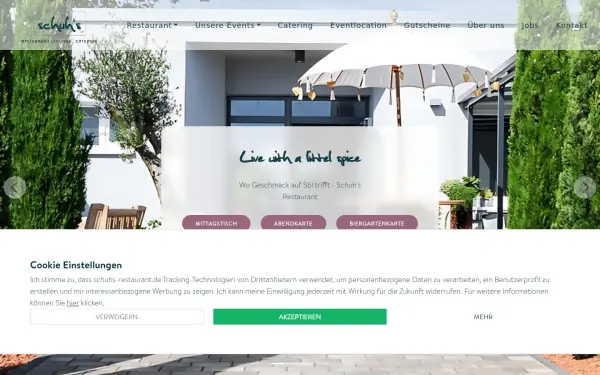 schuhs-restaurant.de