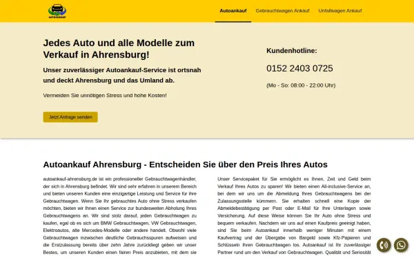www.autoankauf-ahrensburg.de