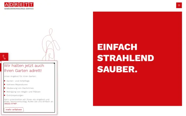 www.adrett-gebaeudereinigung.de