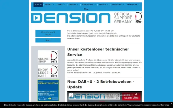 www.dension.de
